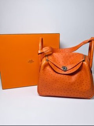 Hermes Lindy 30鴕鳥皮