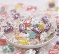 親愛的韓商言李現同款俄羅斯進口巴彥思路透明水果夾心糖果混合水果味喜糖散裝批發年貨水果味硬糖果小零食