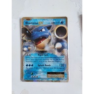 Pokemon blastoise ex evolution card