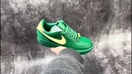 💥現貨💥 限量爆款潮人首選 AMBUSH x NIKE AIR FORCE 1 LOW 綠黃配色復古休閒板鞋 | AMBUSH x Nike Air Force 1 Low Green Yellow 