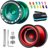 MAGICYOYO V13 DEEPSPIN Bi-Material Yoyo for Kids 8-12 and Adults, Dual Purpose Professional Yoyo for