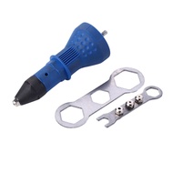 Electric Rivet Nut Gun Adapter Metal Rivet Nut Gun Head Cordless Drill Riveter Nut Tool Multi-Functi
