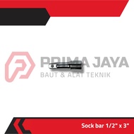 SOCK CONNECTION SOCKET EXTENSION SOCK BAR 3" 10" DR 1/2" VELOZ PLAIN/