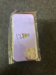 全新 台灣現貨 iphone12pro 蘋果 手機殼 紫色
