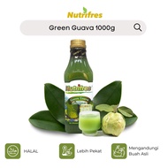 Nutrifres Green Guava Fruit Juice Concentrate/Cordial (1000g)