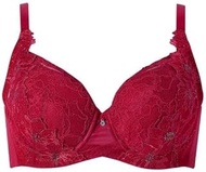 BXB378 Women's Bra, Hugging Bra, Body Temperature, High Underarm Design, Looks Smaller, Fits Up to H