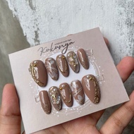 Calista nails | Cat eye nails | Wedding nails | Wedding nails | Coksu nails | Custom nails | Marble 