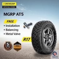 Dunlop MGRP AT5 R17 265/65 (with installation)