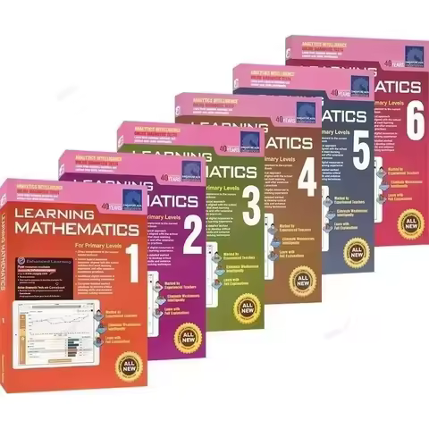 Singapore Primary School Mathematic Textbook Fascicle SAP Learning Mathematics BookGrade 1-6/Kinderg