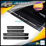 Toyota Avanza F600 (2003-2011) Door Step Anti Scratch Side Door Sill Strip Protector Sticker Vaccaut