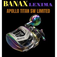 Banax lexima 109rl apollo titan sw limited salt water bc bait casting fishing reel *made in korea*