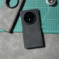 Case Cover for Honor Magic V5 V3 Fold Mobile Phone Luxury PU Sheepskin Leather Shockproof Hinge Casi