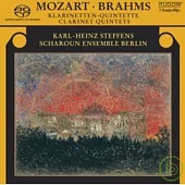 Karl-Heinz Steffens play Mozart and Brahms / Karl-Heinz Steffens,Scharoun ensemble Berlin (SACD)