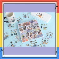 Nono BTS Blackpink Sticker contains 100 pcs // BTS 2D Scrapbook Sticker // 2D Blackpink Sticker