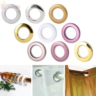 YOLOGO Curtain Grommet, Hanging Mute Curtain Eyelet Ring,  Plastic Hanging Curtain Ring Bathroom