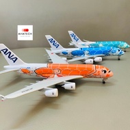 ANA AIRCRAFT MODEL "All Nippon Airways" A380-800 Flyning Honu Japan Airlines