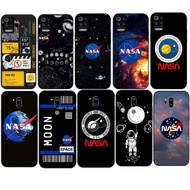 LG V50 ThinQ 5G V50S G8 ThinQ G7 ThinQ G8X ThinQ Soft Phone Case TPU Silicone Cover FM84 Astronaut Dab Style NASA