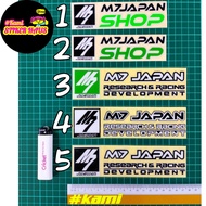 M7 Japan Shop / M7 Japan Sticker Cutting Overlapping Reflective& Fluorescent Stiker Kereta Pantulan 