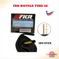FKR BICYCLE TUBE  26 x1.75/1.95AV BASIKAL TIUB DALAM 26 INCHES BICYCLE INSIDE INNER TUBE