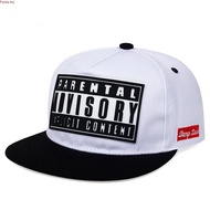 full cap Parental Advisory Explicit Content Embroidery Snapback Youth Hip Hop Tide Card golf cap for