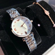 Exclusive ** [Authentic Original Order Counter Packaging] Armani Armani Gypsophila Watch Female Brac