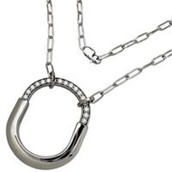 TIFFANY & Co./Tiffany Diamond Rock Medium Necklace, 0.33ct Total, 13.9g, 45.5cm, 18K White Gold, 231