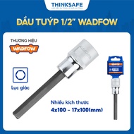 1/2 inch socket head to Wadfow long hexagonal screw head 4x100mm socket head - 17x100mm heat treated