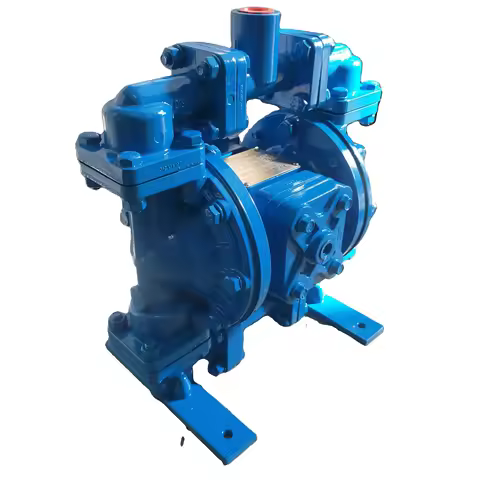 AODD diaphragm pump S05B1A2TANS600-ATEX with Aluminum Shell and PTFE for r Pneumatic Diaphragm pump 