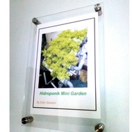 Acrylic frame poster A5 acrylic frame/ acrylic poster/ - A5 size