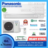 [INSTALLATION] PANASONIC KU SERIES (DELUXE INVERTER) R32 AIRCOND WITH BUILD-IN WI-FI (1.0hp, 1.5hp, 2.0hp, 2.5hp)