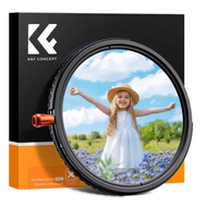 K&F Concept Nano-C 3 in 1 VND2-32 & CPL & 1/4 Black Mist Diffusion  Lens Filter （37mm—82mm）...