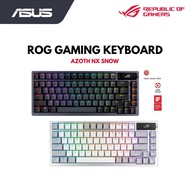 ASUS GAMING W/L KB ROG AZOTH NX SNOW/ M701/ - BLACK / WHITE