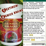 Genius Brains Booster Minda Homeopathy 100% Produk Muslim