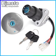 Fuel Gas Cap Ignition Switch Seat Lock For Yamaha FZR250 FZR400 FZR600 1989 1990 1991 1992 1993 FZR 