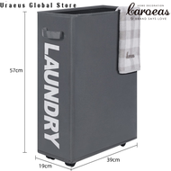 超大80L/96L洗衣篮带轮子防水牛津布脏衣服篮浴室收纳筐 Large Capacity Laundry Basket with Wheels Oxford Cloth Waterproof Dirt