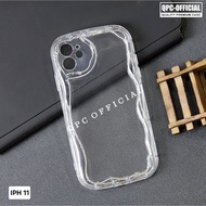 Clear Wavy Silicone Case iphone 11 iphone 11 Pro