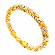 COP 916 EXACTLY 1PC KOREAN GOLD HAND CHAIN (BRACELET) 916 GOLD BRACELET 916 GOLD BANGLE