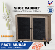 [READY STOCK IN LOCAL MY AS OF MARCH 2022] Rak Kasut Bertutup Premium Shoe Rack Cabinet with door Mo