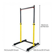 Chin-up Bar Adjustable Standing Indoor Exercise Equipment Multifunctional Strength Training for Home
