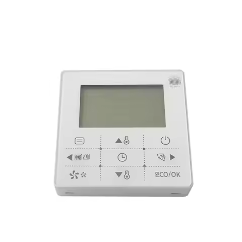 For Midea 5 Core Wire Controller KJR 90D BK Touch Screen Multi Split Duct Air Conditioner Remote Pan