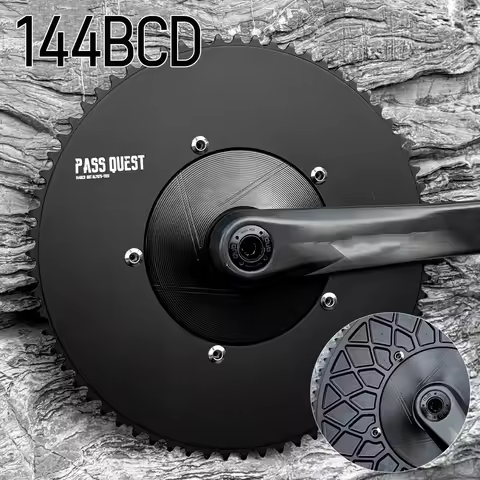 144 Bcd Star 144bcd Fixed Gear Single Speed Chainring 5 Holes Aero Narrow Wide Chainring 50t 52 54t 