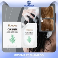 Hoegoa Rosemary Shampoo Refreshing Gentle Clean Soft Brighten Hair Rich Foam Daily Care