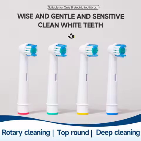 4/8pcs Replacement Brush Heads For Oral-B Electric Toothbrush Advance Power/Vitality Precision Clean
