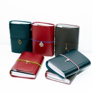 Leather Journal Cover A6 & Handmade TrifoldA7 – Custom Genuine Leather Journal