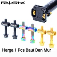 Risk Titanium Seatpost M5 x 40 mm Thomson Titanium SeatpostBolt