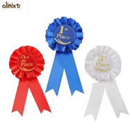OLINIXT Ribbon Award Set, Recognition Ribbons Blue,Red,White Rosette Ribbon, Honorable Ribbon