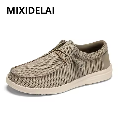 Summer Men’s Casual Shoes Breathable Mesh Sneakers Outdoor Lightweight Walking Shoes Men’s Oversized