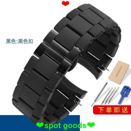 Strap Silicone Clad Steel Watch Strap Substitute Binger Armani AR5890|5891|5906|5921 Men Women Strap