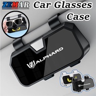 Toyota Alphard Car Glasses Case Sunglasses Clip Multi Functional Card Holder Tickets Holder Car Suns