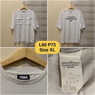 White NBA T-Shirt Original